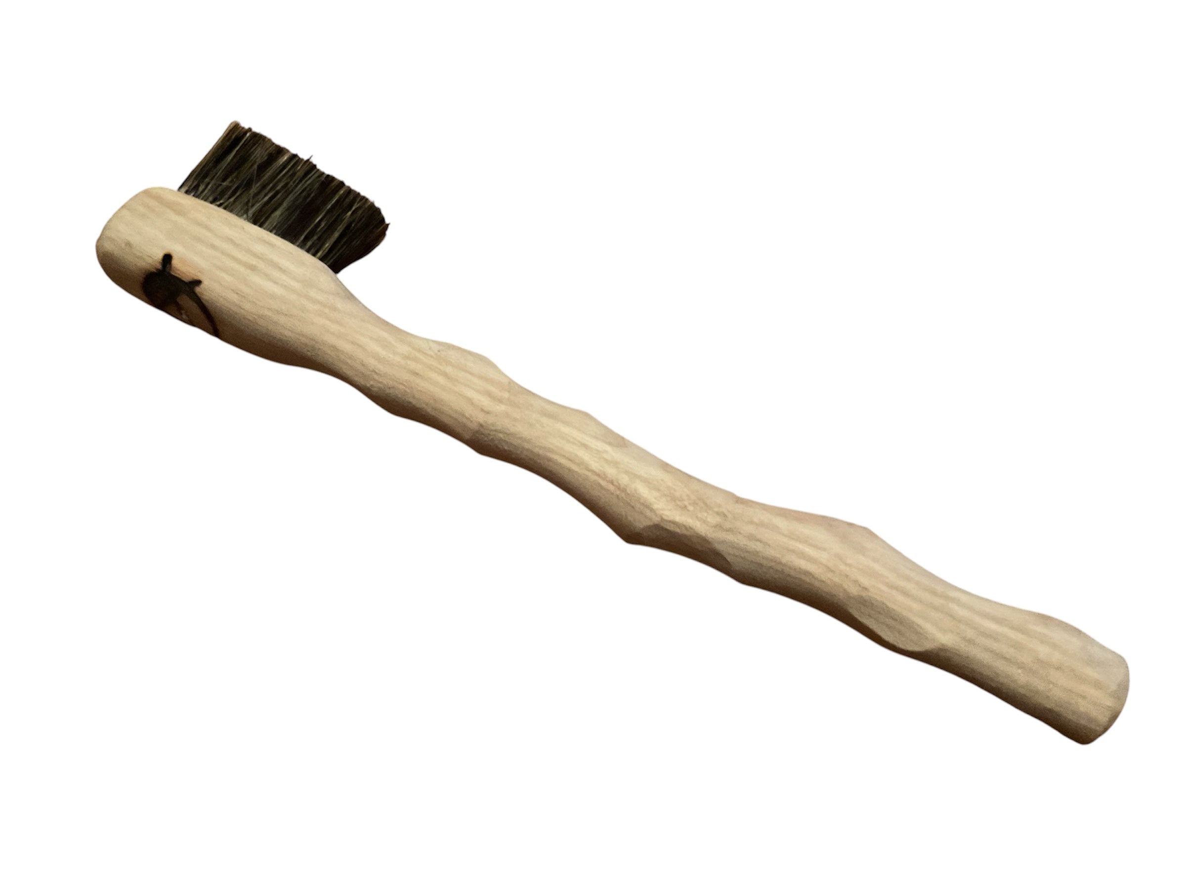 small natural ash brush